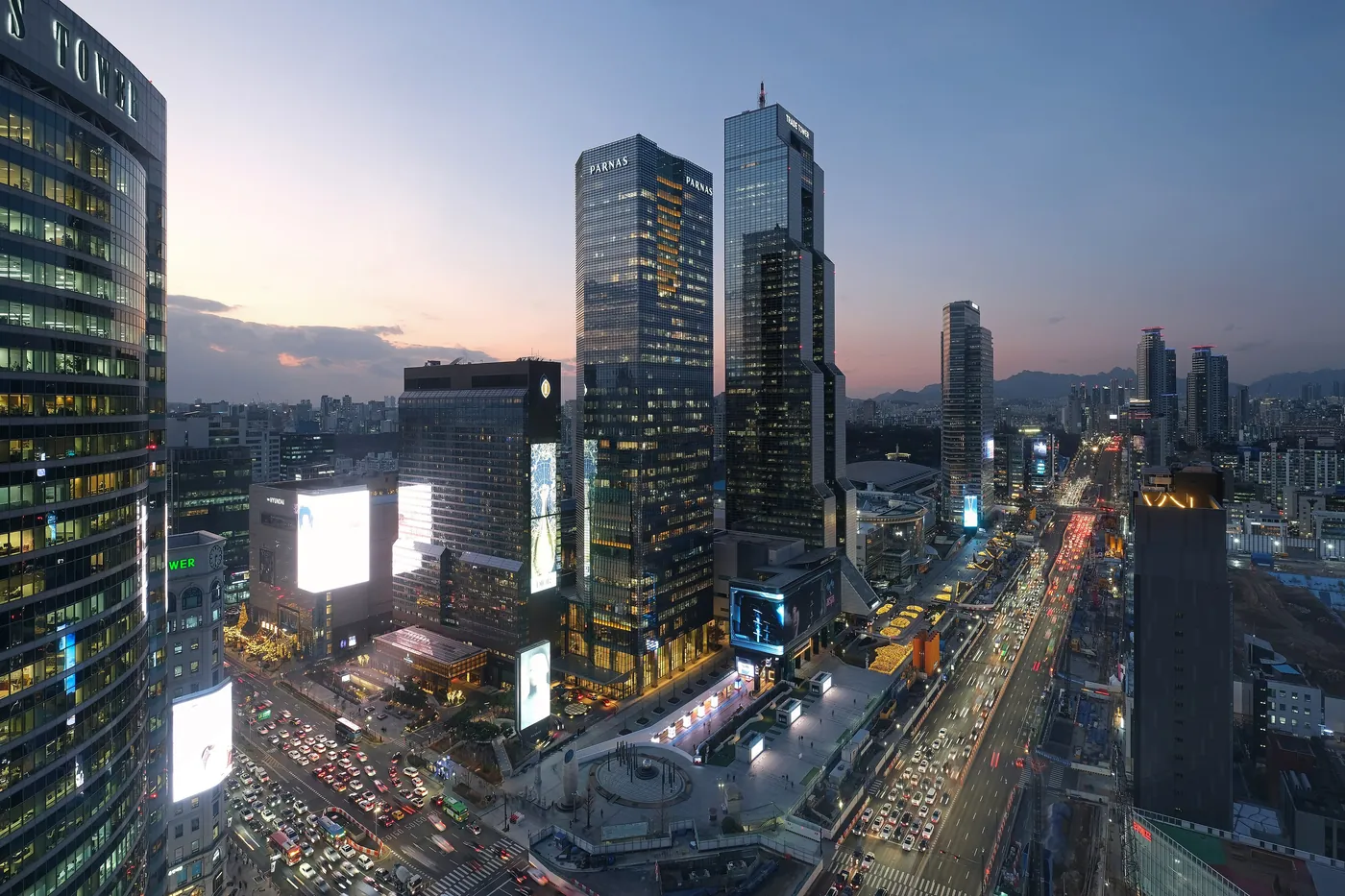Teheran-ro in Gangnam, Seoul